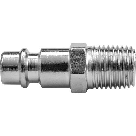 Embout pour raccord air euro pneumatique filetage male 1/4 bsp