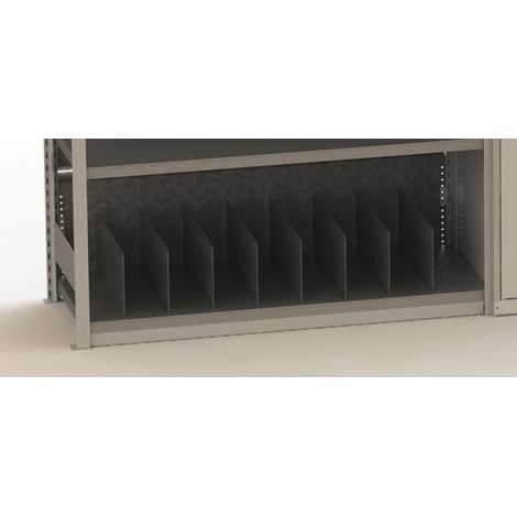 PROVOST - Séparation en tôle galvanisée pour rayonnage Prospace+