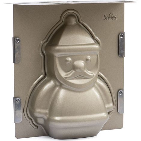 Molde para hornear 3D de Papá Noel (1/4)