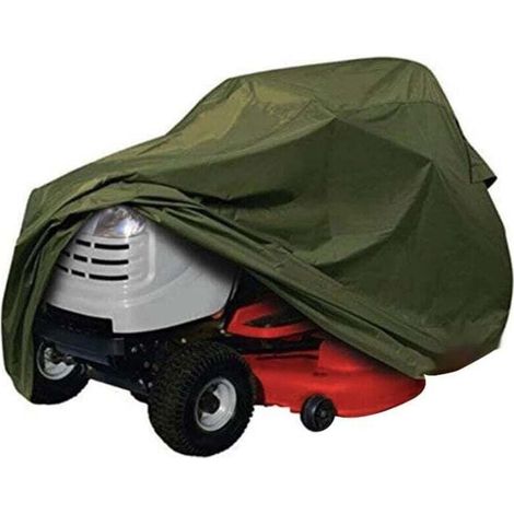 Waterproof Lawn Mower Protective Cover 210D  Anti-UV for Ride-on Tractor Size 177x110x110cm (1/4)