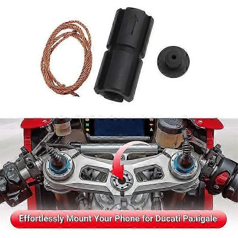 Adaptateur de fixation de potence Quad Rokform avec corde pour Panigale 899 959 1199 1299 V2 V4 (y compris les modèles S/r/sp) (1/5)