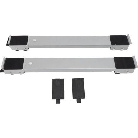 Rouleau d'appareil Extensible robuste, roulement de charge, Base rétractable, curseur pour lave-linge et sèche-linge, meubles, 300KG (1/4)