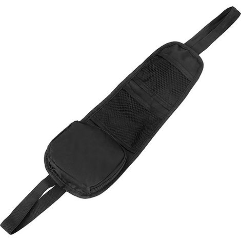 Organisateur latéral de siège auto 2 pièces, tissu Oxford, 3 poches en maille, sac suspendu pour voitures et camions (1/5)