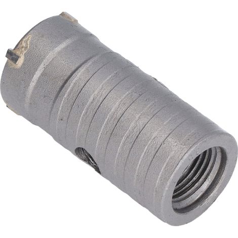 Foret à béton SDS Plus 35mm, trépan couronne carbure pour perforateur, perçage brique parpaing béton, extracteur de carotte 1 3/8" (1/5)
