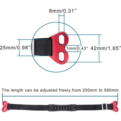 GOOFIT off-road motorcycle modification accessories: tow strap, seat cushion, rear lift rope compatible with various models. (1/4)