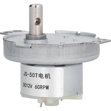 JS-50T Getriebemotor, 60 U/min, 12 V Gleichstrom, Industriegetriebe, Steuerungstechnik, Mechanische Komponenten (1/5)