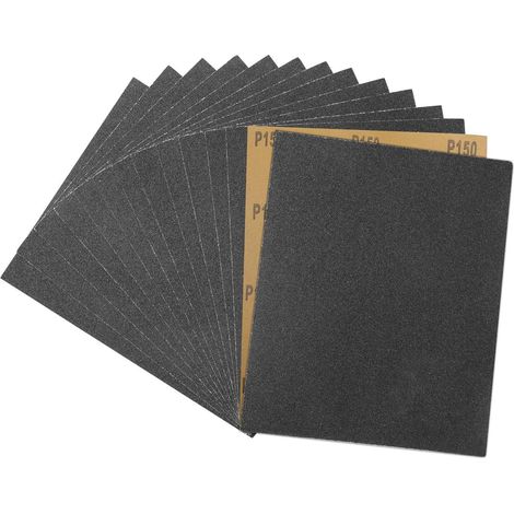 Schleifpapier 230x280mm Metall Auto Holzmöbel 150 Körnung 15 Stück (1/5)