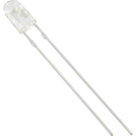TRU COMPONENTS 1577374 LED bleu ovale 3 mm 3250 mcd 70 °, 30 ° 20 mA S442411 (1/3)