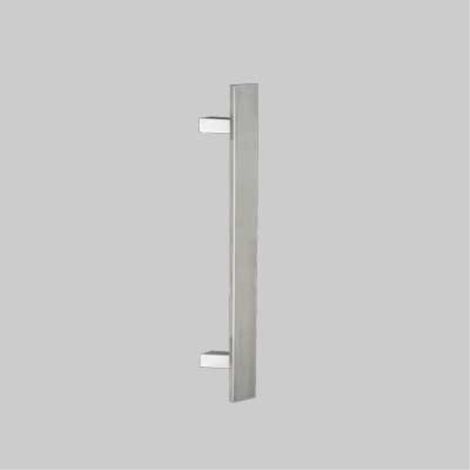 Maniglione inox inclinato 'oregon' 40x10x500 mm, inter. 300 mm - col. inox satinato/lucido (2 pezzi) FIMET MANIGLIE