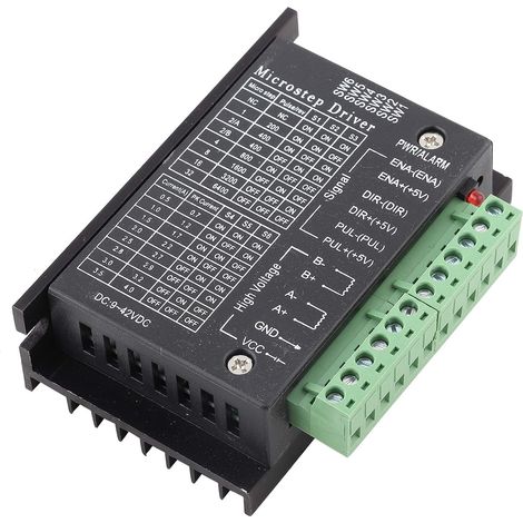 Driver per motore passo-passo CNC TB6600 0,5-4A 9-40V DC 32 risoluzioni Modulo scheda controller passo-passo micro-stepping per motore passo-passo Nema 8, 11, 14, 16, 17 (1/5)