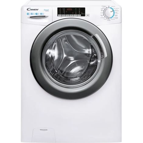 Candy – Lave-linge frontal 13kg 1400 tours/min – Classe A – Silencieux 51 dBa – Technologie Active Motion pour lavage efficace (1/5)