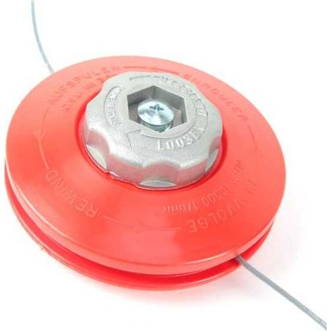 Tête débroussailleuse Tecomec 2 fils Nylon Manuelle F Ø 12x1,50 gauche. (1/5)