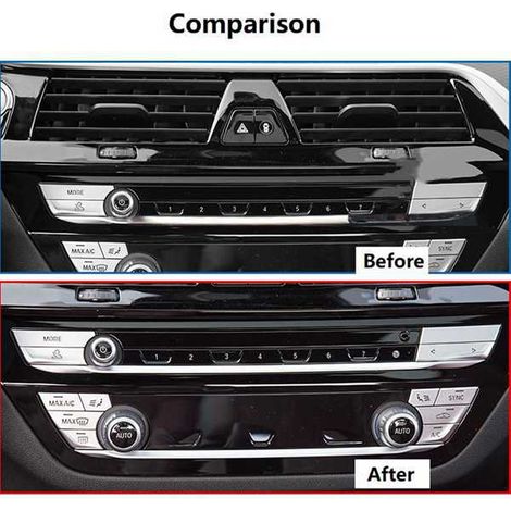 References 61316999435 and 61319495846 are suitable for the air conditioning trim strips of the BMW 5 Series, 6 Series and 7 Series. (1/5)