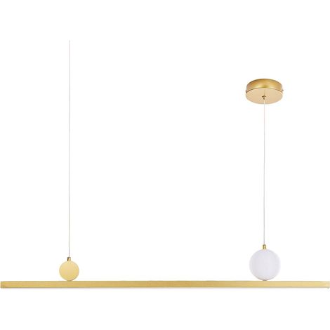 LED Hängeleuchte ALWAND Metall Gold (1/5)