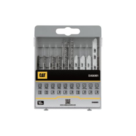 Set da 10 lame miste da legno e metallo per seghetto Caterpillar da06903 (1/2)