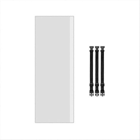 Protection de tuyau pour climatiseur portable, kit de ventilation de fenêtre pour climatiseur portable, cache-tuyau pour climatiseur domestique (1/5)