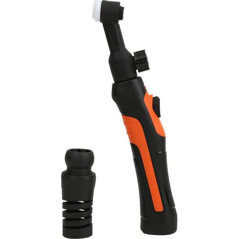 Buse de torche TIG refroidie à air avec valve, corps de pistolet de soudage, accessoires pour poste à souder (1/5)