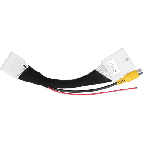 Câble de connexion caméra de recul 24 broches adaptateur RCA faisceau électrique compatible Renault (1/5)