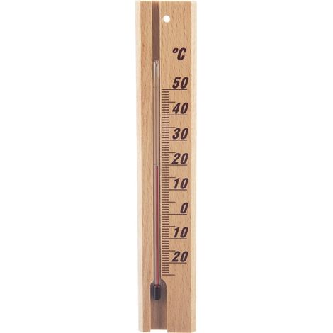 Termometro universale in legno 20 cm