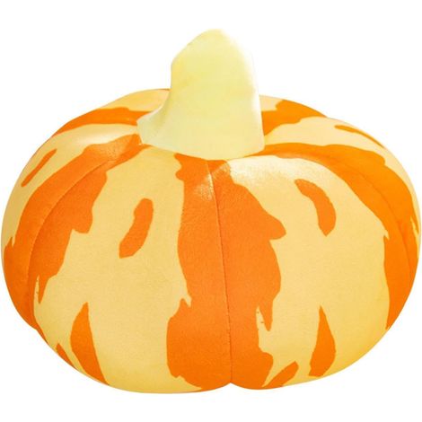 Coussin citrouille – Peluche douce, réaliste et colorée – Décoration d'automne pour la chambre (1/5)