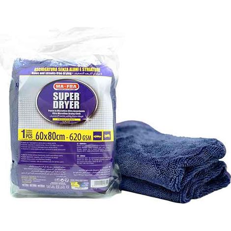 PANNO IN MICROFIBRA PER ASCIUGATURA 'SUPER DRYER' MA-FRA 60x80 cm