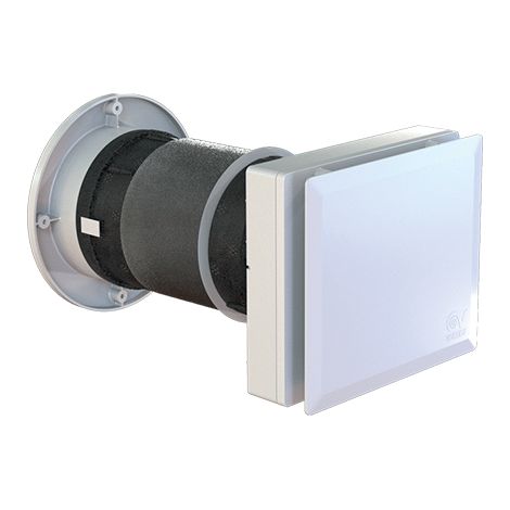 Unità di ventilazione Vortice VORT HRW 40 MONO EVO HCS con recupero di calore decentralizzata portata d'aria 40mc/h - 12437