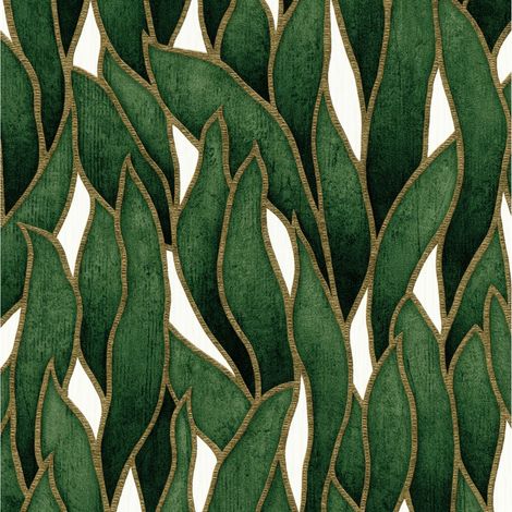 Papier Peint Vinyle Grainé sur Intissé Motif Amazonia – Erismann - réf. 10104-07