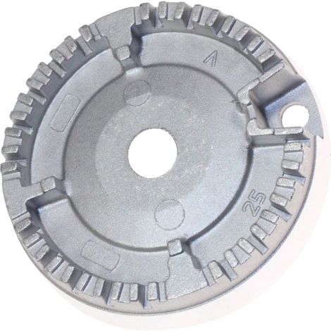 Ersatzteil - Halb-schneller Brenner Original - - INDESIT, ARISTON HOTPOINT, SCHOLTES, WHIRLPOOL, BRANDT, IGNIS, FAGOR, BAUKNECHT, LADEN, 2I MARCHI, SAUTER, IKEA, CANNON, CREDA