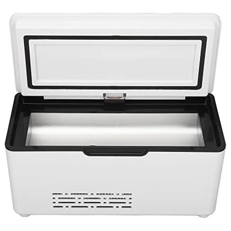 Nevera portátil para insulina, nevera portátil recargable de 10600 mAh, pantalla LCD, nevera de temperatura constante, nevera pequeña para coche, mini nevera (1/5)