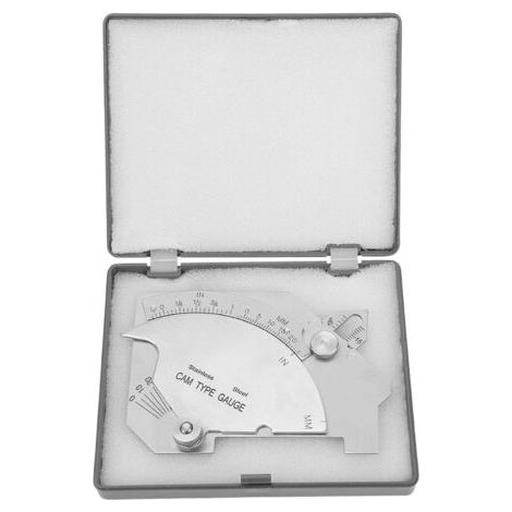 DEESSE SHOP-Jauge à came pour cordon de soudure, en acier, transparente, légère, pour l'inspection des cordons, appareil de mesure de soudure, jauge de soudure, règle de soudure (1/5)