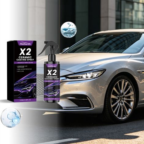 Car Ceramic Coating Spray - Daily Car Surface Cleaning, Paint Restoration, and Polishing Spray - 100ml -- BIEMMEDUE