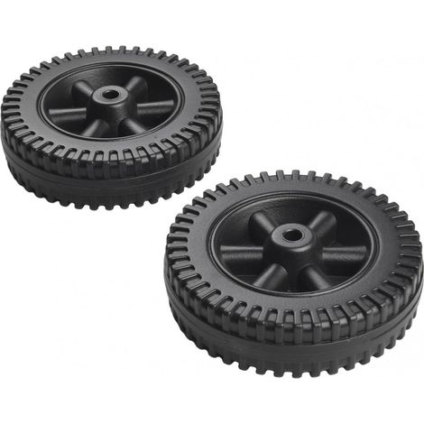 Pièces de Rechange pour Roues de Gril de 6 Pouces Lot de 2 Roues de Rechange pour Barbecue Rechange Multifonctions en Plastique pour (1/5)
