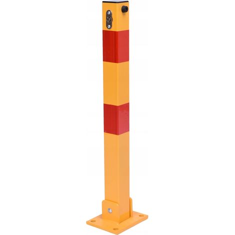 Klappbarer Parkpoller 60 cm mit Schlüsseln