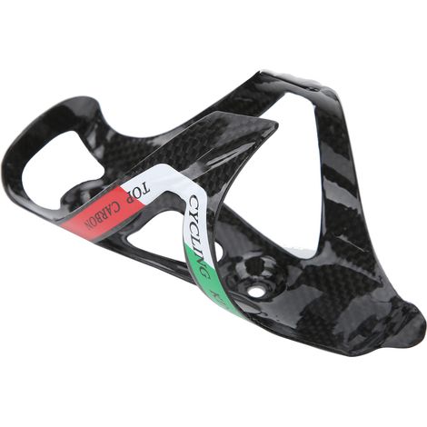 Porte-bidon de vélo en fibre de carbone intégrale, ultra-léger, pour VTT et vélo de route. (1/5)