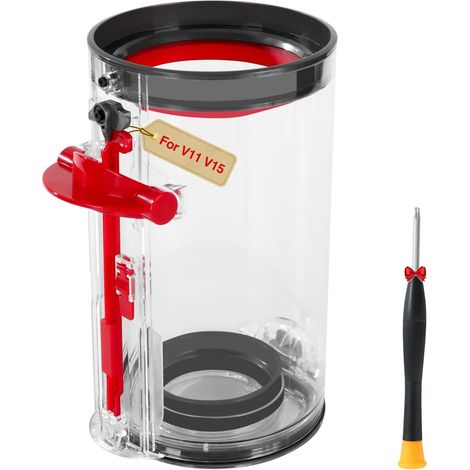 Contenitore/Pattumiera per aspirapolvere Dyson V11 V15, Contenitore/Pattumiera per aspirapolvere Dyson SV14 SV15 SV22, Ricambi/Accessorio sostitutivo, Contenitore/Pattumiera, n. 970050-01/965443-01 (1/5)