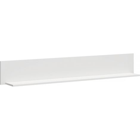 KONSIMO FARGE Hängendes Regal ABS-Kanten, weiß (1/3)