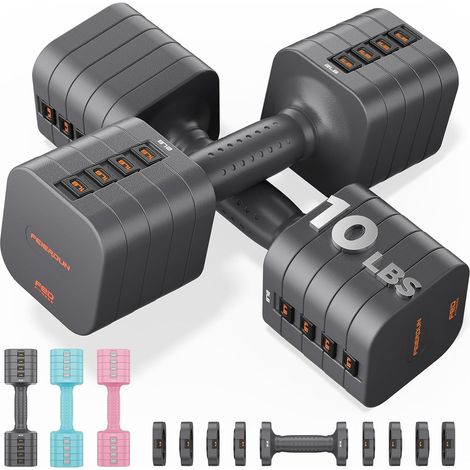 Kit Haltères Musculation Reglable, 2 x 4,5 kg I 2 x 2,7 kg (1/5)