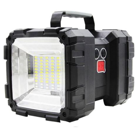 Lampe de poche rechargeable, lampe de poche à LED, capacité de 10 000 lm, 1 200 lm, 20 heures d'autonomie en veille super longue, 3 + 4 modes d'éclairage, lampe de poche de camping étanche (1/5)