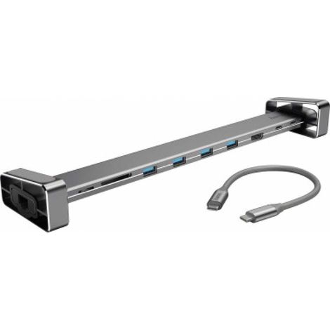 Hama USB-C Dockingstation 9 Ports 4K Hub für Büro/Homeoffice (1/5)
