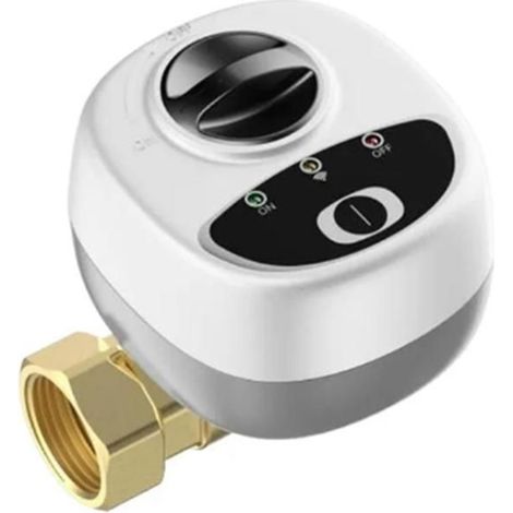ArrêT de Gaz de Vanne D'Eau WiFi Intelligent pour Application DN25, Minuterie de ContrôLe Sans Fil, Alarme, Vanne de Liaison (1/4)