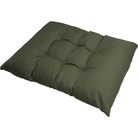Coussin pour palettes 120 x 50 cm, coussins canapé, coussin de sol/ coussin palette in-extérieur Vert, SETGARDEN (1/4)