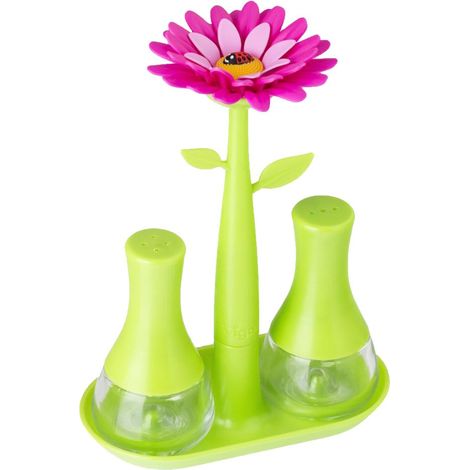 salière Poivrière, Plastique, Vert (1/3)