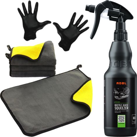 Exprimidor de jugo de escarabajos Adbl 500 ml, removedor de insectos líquido + toalla