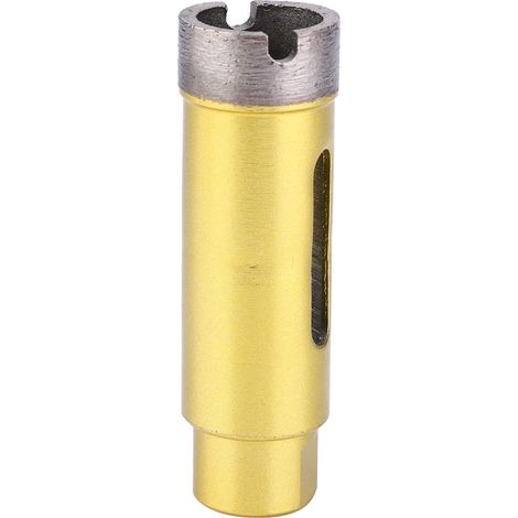 22mm Trépan Diamanté pour Marbre, Verre et Céramique - Ouvre-trou Meuleuse d'Angle, Foret à Percer (1/5)