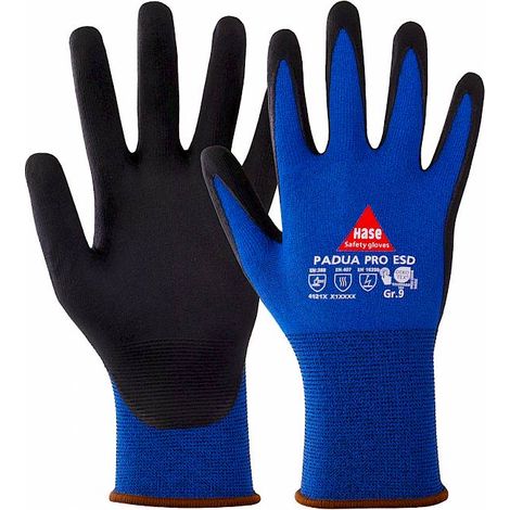 Hase Montagehandschuhe Feinstrick "Padua Pro ESD" 9