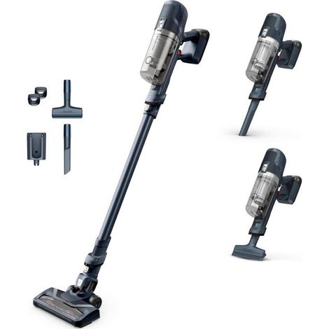 Aspirateur balai sans fil - Rowenta - X-PERT 6.60 - 100W - 45 minutes d'autonomie - Noir