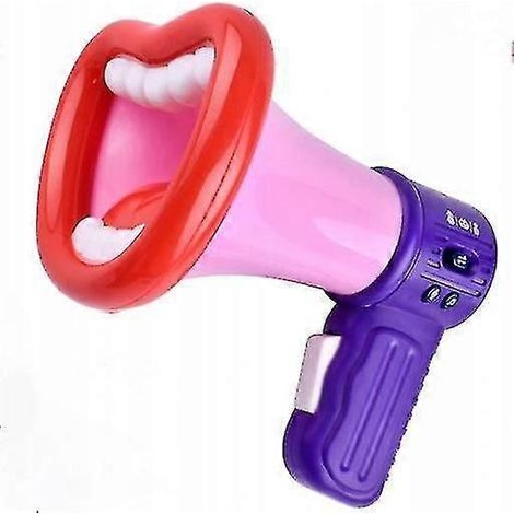 Mégaphone portatif pour enfants permettant de modifier la voix-red (1/2)