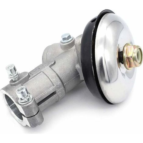 (26mm, Rond de 7 Dent)Renvoi d'angle Debroussailleuse,Accessoire pour débroussailleuse, Tête d'engrenage Debroussailleuse Universelle Boîte de Vitesse de Tondeuse à Gazon pour Coupe Herbe/Tronconneuse (1/5)