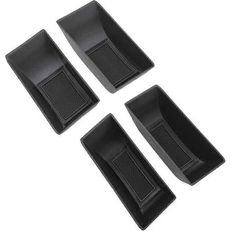 Jeu de cache-boîte de rangement pour accoudoir de porte intérieure de voiture, compatible avec la poignée de porte avant YUAN Plus EV ATTO 3 2022-JBMEDIA (1/4)