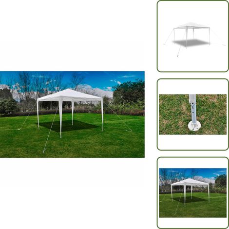 The Living Store Belvédère de jardin à toit pyramidal 3x3 m - Abri de jardin (1/5)
